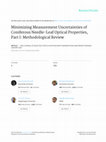 Research paper thumbnail of Minimizing Measurement Uncertainties of Coniferous Needle-Leaf Optical Properties, Part I: Methodological Review