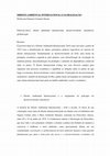 Research paper thumbnail of DIREITO AMBIENTAL INTERNACIONAL E GLOBALIZAÇÃO, in Baptista L.O,  Ramina L. Direito Internaiconal Contemporâneo, Curitiba, Juruá, 2014.