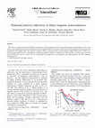 Research paper thumbnail of Polarized neutron reflectivity of dilute magnetic semiconductors