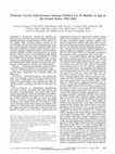 Research paper thumbnail of Pertussis Vaccine Effectiveness Among Children 6 to 59 Months of Age in the United States, 1998-2001