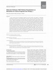 Research paper thumbnail of Molecular pathways: PI3K pathway phosphatases as biomarkers for cancer prognosis and therapy.