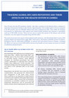 Research paper thumbnail of Tracking Global HIV/AIDS Initiatives and their Impact on the Health System in Zambia Draft Context Mapping Report