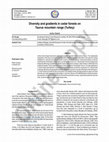 Research paper thumbnail of Diversity and gradients in cedar forests on Taurus mountain range (Turkey)