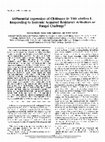 Research paper thumbnail of Differential expression of chitinases in Vitis vinifera L. responding to systemic acquired resistance activators or fungal challenge