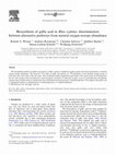 Research paper thumbnail of Biosynthesis of gallic acid in Rhus typhina: discrimination between alternative pathways from natural oxygen isotope abundance