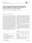 Research paper thumbnail of Absence of structural lesions in human renal arcuate arteries after LVAD implantation: response to a letter regarding "left ventricular assist devices: a kidney's perspective