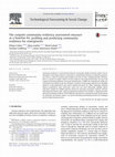 Research paper thumbnail of The conjoint community resiliency assessment measure as a baseline for profiling and predicting community resilience for emergencies