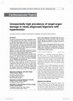 Research paper thumbnail of Unexpectedly high prevalence of target-organ damage in newly diagnosed Nigerians with hypertension