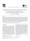 Research paper thumbnail of Hydrogenolysis of ethane on silica-supported cobalt catalysts