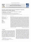 Research paper thumbnail of Polyaniline stabilized highly dispersed Pt nanoparticles: Preparation, characterization and catalytic properties