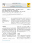 Research paper thumbnail of Prototropic studies in vitreous and in solid phases: Pyranine and 2-naphthol excited state proton transfer