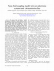 Research paper thumbnail of Near-field coupling model between electronic systems and a transmission line