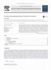 Research paper thumbnail of Strategic technology partnering: A framework extension