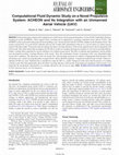 Research paper thumbnail of Computational Fluid Dynamic Study on a Novel Propulsive System: ACHEON and Its Integration with an Unmanned Aerial Vehicle (UAV)