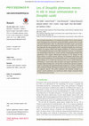 Research paper thumbnail of Loss of Drosophila pheromone reverses its role in sexual communication in Drosophila suzukii