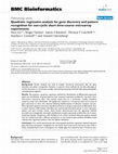 Research paper thumbnail of Quadratic regression analysis for gene discovery and pattern recognition for non-cyclic short time-course microarray experiments