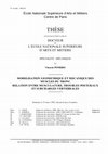 Research paper thumbnail of Modélisation géométrique et mécanique des muscles du tronc: relation entre musculature, troubles posturaux et surcharges vertébrales