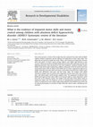 Research paper thumbnail of What is the evidence of impaired motor skills and motor control among children with attention deficit hyperactivity disorder (ADHD)? Systematic review of the literature