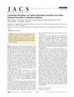 Research paper thumbnail of Controlled Formation of Carbon Nanotube Junctions via Linker-Induced Assembly in Aqueous Solution