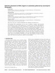 Research paper thumbnail of Selective placement of DNA origami on substrates patterned by nanoimprint lithography