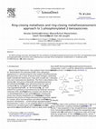 Research paper thumbnail of Ring-closing metathesis and ring-closing metathesis–isomerisation approach to 1-phosphonylated 2-benzazocines