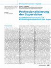 Research paper thumbnail of Professionalisierung der Supervision