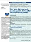 Research paper thumbnail of Ein- und Durchschlafstörungen in den ersten beiden Lebensjahren