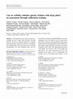 Research paper thumbnail of Can we reliably estimate species richness with large plots? an assessment through calibration training