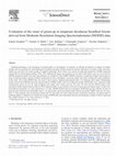 Research paper thumbnail of Evaluation of the onset of green-up in temperate deciduous broadleaf forests derived from Moderate Resolution Imaging Spectroradiometer (MODIS) data