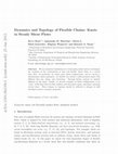 Research paper thumbnail of Dynamics and topology of a flexible chain: knots in steady shear flow