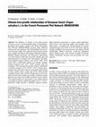 Research paper thumbnail of Climate-tree-growth relationships of European beech (Fagus sylvatica L.) in the French Permanent Plot Network (RENECOFOR)