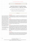 Research paper thumbnail of Long-Term Results of Carotid Stenting versus Endarterectomy in High-Risk Patients