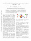 Research paper thumbnail of Muon spin spectroscopy evidence of a charge density wave in magnetite below the Verwey transition