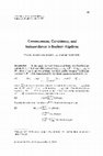 Research paper thumbnail of Consequences, consistency, and independence in Boolean algebras