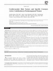 Research paper thumbnail of 870 CARDIOVASCULAR RISK FACTORS AND SPECIFIC CORONARY ARTERY CALCIFICATION IN POSTMENOPAUSAL WOMEN