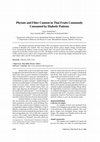 Research paper thumbnail of Phytate and fiber content in Thai fruits commonly consumed by diabetic patients