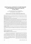 Research paper thumbnail of Initial experience and result of a Swedish adjustable gastric banding by laparoscopic approach in Thai cohorts