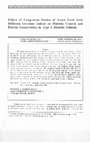 Research paper thumbnail of Effect of long-term intake of Asian food with different glycemic indices on diabetic control and protein conservation in type 2 diabetic patients