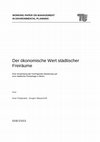 Research paper thumbnail of Der ökonomische Wert städtischer Freiräume