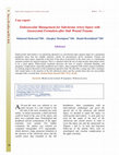 Research paper thumbnail of Endovascular managment for subclavian artery injury with aneurysmal formation after stab wound trauma