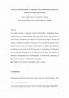 Research paper thumbnail of FrameNet and FunGramKB: A comparison of two computational resources for semantic knowledge representation 1