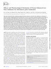 Research paper thumbnail of Efficacy and pharmacological mechanism of pronase-enhanced low-dose antibiotics for Helicobacter pylori eradication