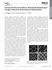 Research paper thumbnail of Honeycomb-Structured Silicon: Remarkable Morphological Changes Induced by Electrochemical (De)Lithiation