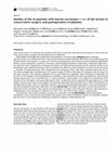 Research paper thumbnail of Quality of life in patients with ductal carcinoma in situ of the breast treated with conservative surgery and postoperative irradiation