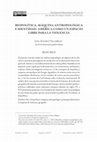 Research paper thumbnail of Biopolítica, máquina antropológica e identidad: América como un espacio libre para la violencia