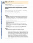 Research paper thumbnail of Financial motivation to work among people with psychiatric disorders