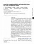 Research paper thumbnail of Present-day strain distribution across the Minab-Zendan-Palami fault system from dense GPS transects