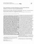 Research paper thumbnail of The Contribution of Acidic Residues to the Conformational Stability of Common-Type Acylphosphatase