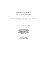 Research paper thumbnail of Symbolic Perceptions of New Kingdom Watercraft: Building Boats from Gods, MA thesis, Florida State University