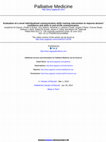 Research paper thumbnail of Evaluation of a novel individualised communication-skills training intervention to improve doctors' confidence and skills in end-of-life communication